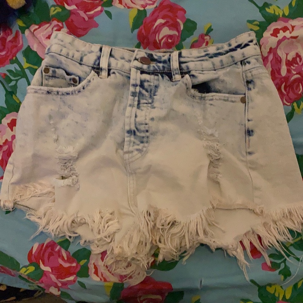Jean shorts
